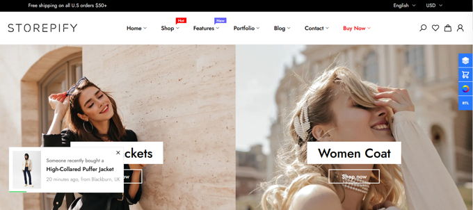 Storepify Beste Shopify Themes [2026]