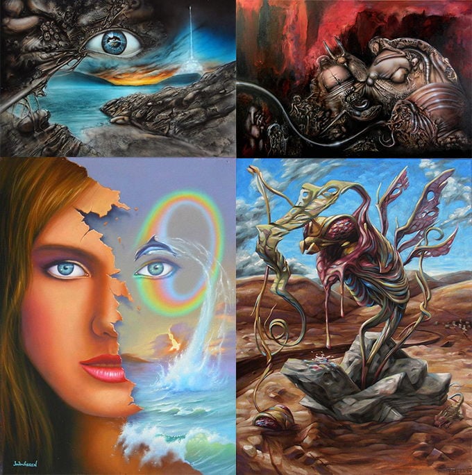 Grafisch design trends [2026] Airbrush surrealism