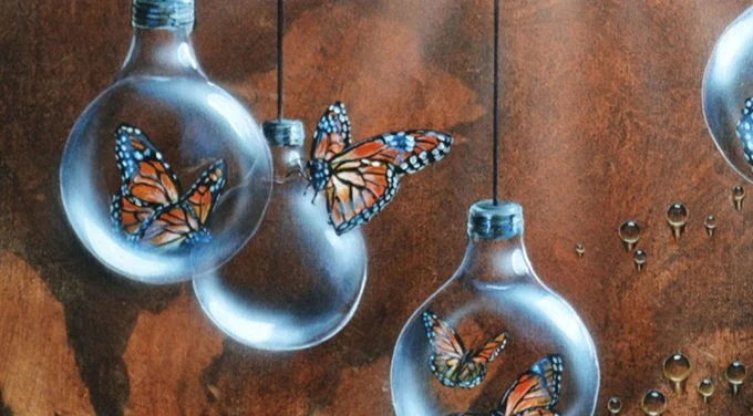 Grafisch design trends Airbrush surrealism [2026]