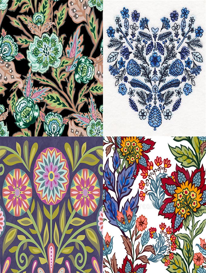 Grafisch design trends [2026] Folk botanical