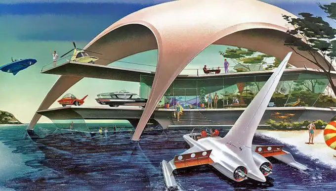 Grafisch Design Trends Retro-futurism