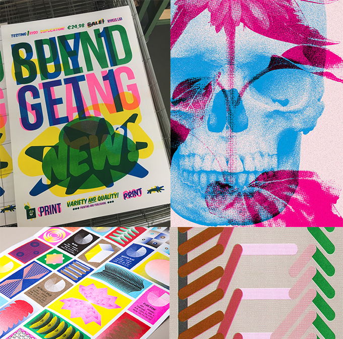 Grafisch design trends [2026] Risoprints