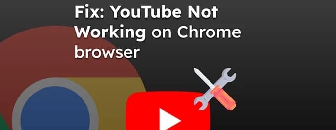 YouTube werkt niet in de Chrome-browser